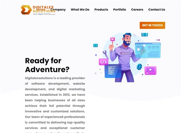 Digitalex Solutions | Web Design & Development | Software Development | Marketing